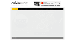 Desktop Screenshot of calvinmusic.com