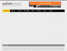 Tablet Screenshot of calvinmusic.com